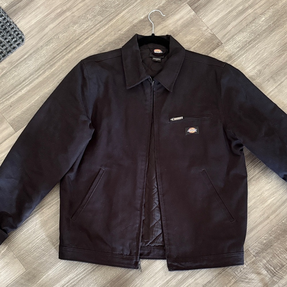 Dickies Men's Black Lined Jacket
